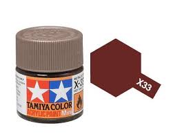 TAMIYA X-33 Bronze Mini Acrylic 10ml - 81533
