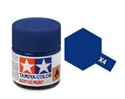 TAMIYA X-4 Blue Mini Acrylic 10ml - T81504