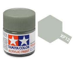 TAMIYA XF-12 J.N. Grey Mini Acrylic 10ml - 81712