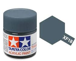 TAMIYA XF-18 Medium Blue Mini Acrylic 10ml - 81718