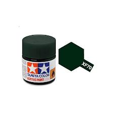 TAMIYA XF-70 Dark Green Mini Acrylic 10ml - 81770