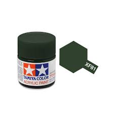 TAMIYA XF-81 RAF Dark Green 2 Mini Acrylic 10ml - 81781