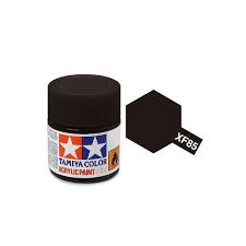 TAMIYA XF-85 Rubber Black Mini Acrylic 10ml - 81785